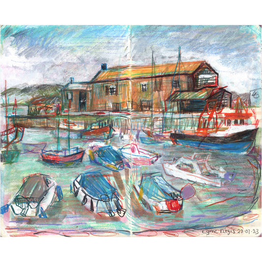 Lyme Regis harbour