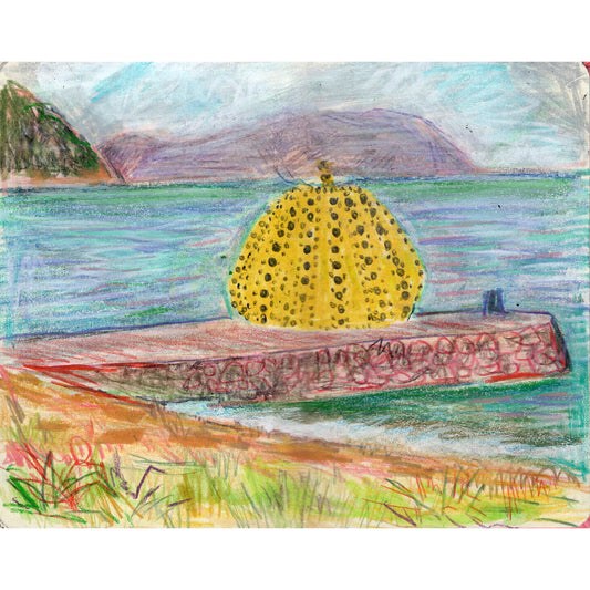 2025: Yellow Pumpkin, Naoshima Island