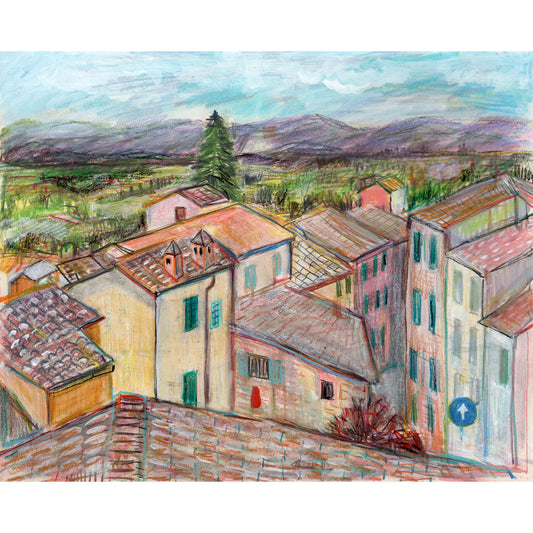 2025 : Siena Rooftops – Morning View