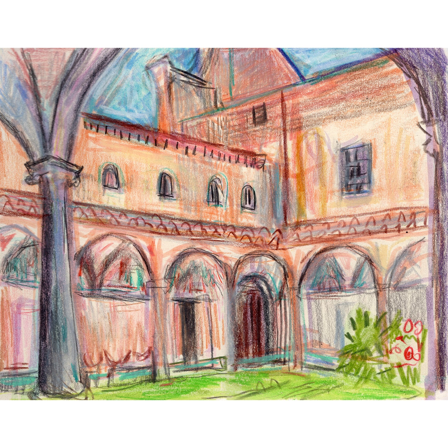 2025 : San Marco Cloister II, Florence