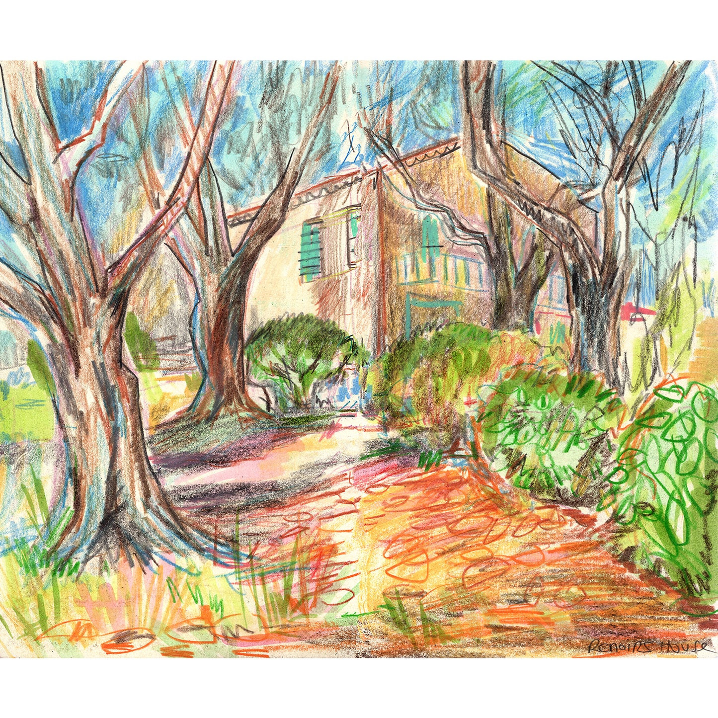 Cagnes-Sur-Mer, Renoir's garden